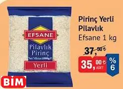 EFSANE PİRİNÇ YERLİ PİLAVLIK EFSANE PİRİNÇ YERLİ PİLAVLIK